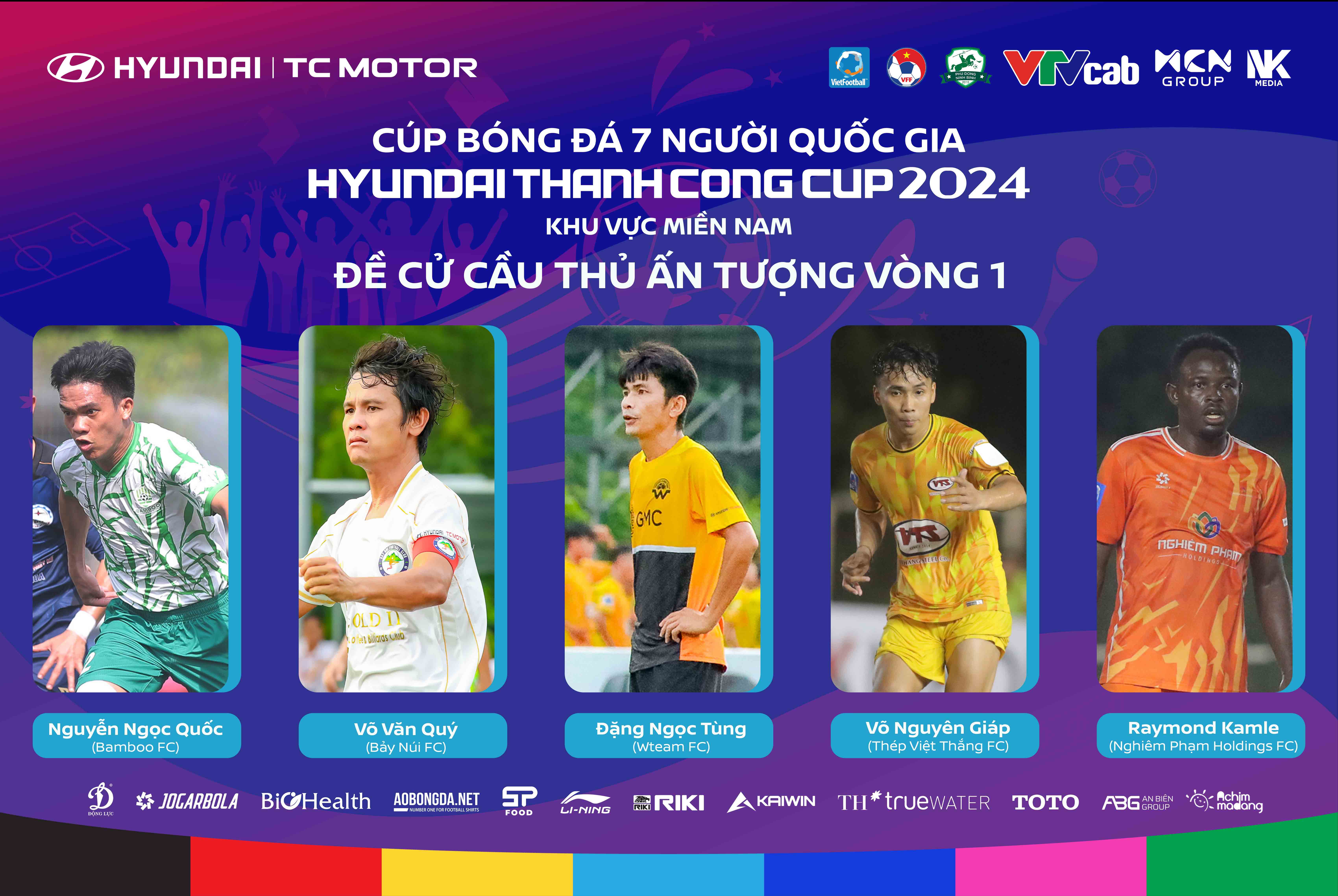 Bình chọn cầu thủ ấn tượng vòng 1 VSC-S4 | Khu vực miền Nam